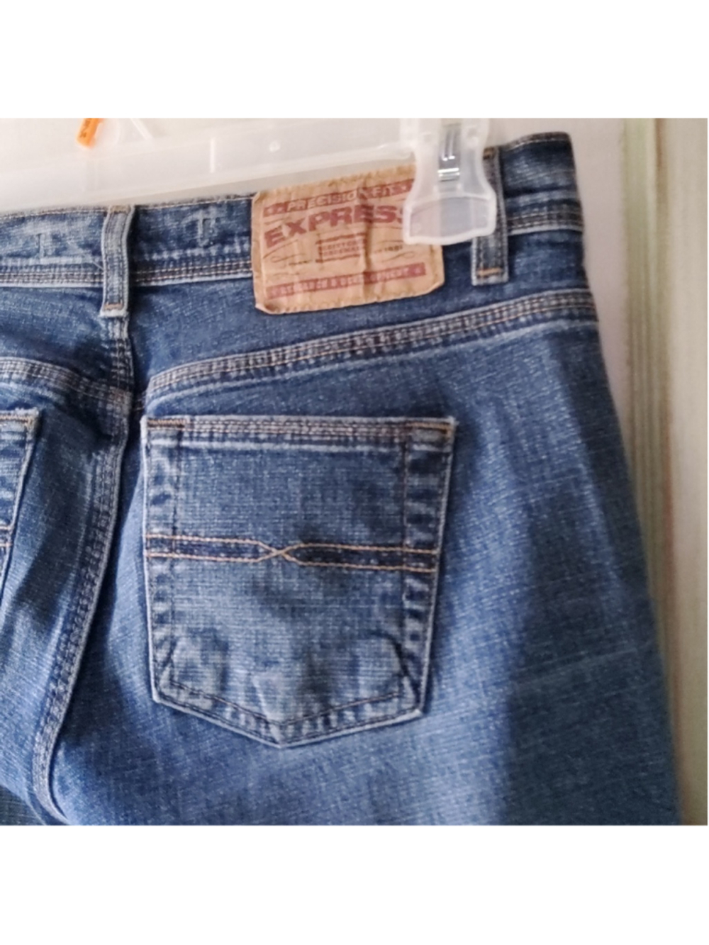 Express precision fit jeans, sz 1/2 s, like new